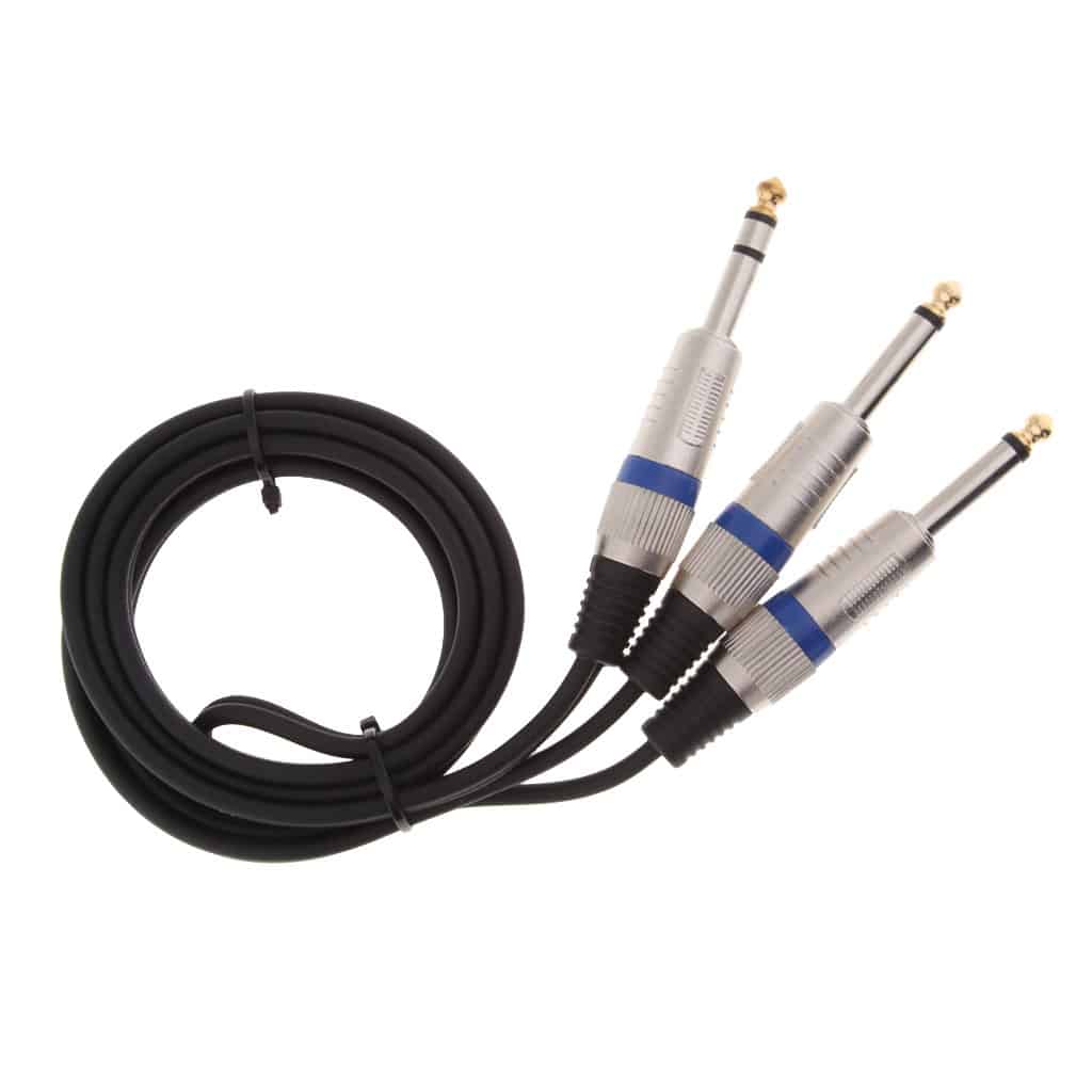 Jack 6.35Mm 6.5Mm Mono Male XLR Female 3 Pin XLR TS 1/4 Inch Interconnect  Cord